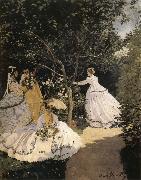 Women in the Garden Claude Monet